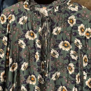 Free people floral tunic